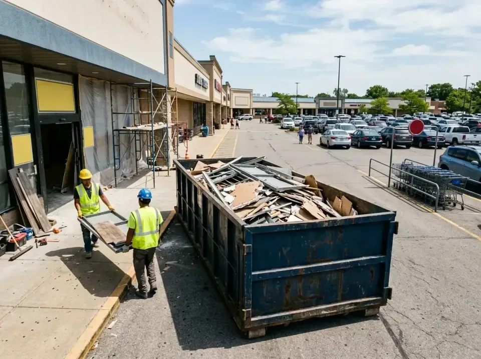 retail-store-renovation-debris-003 — frequently asked questions, Roll-off Dumpster Rentals in Waupaca, WI